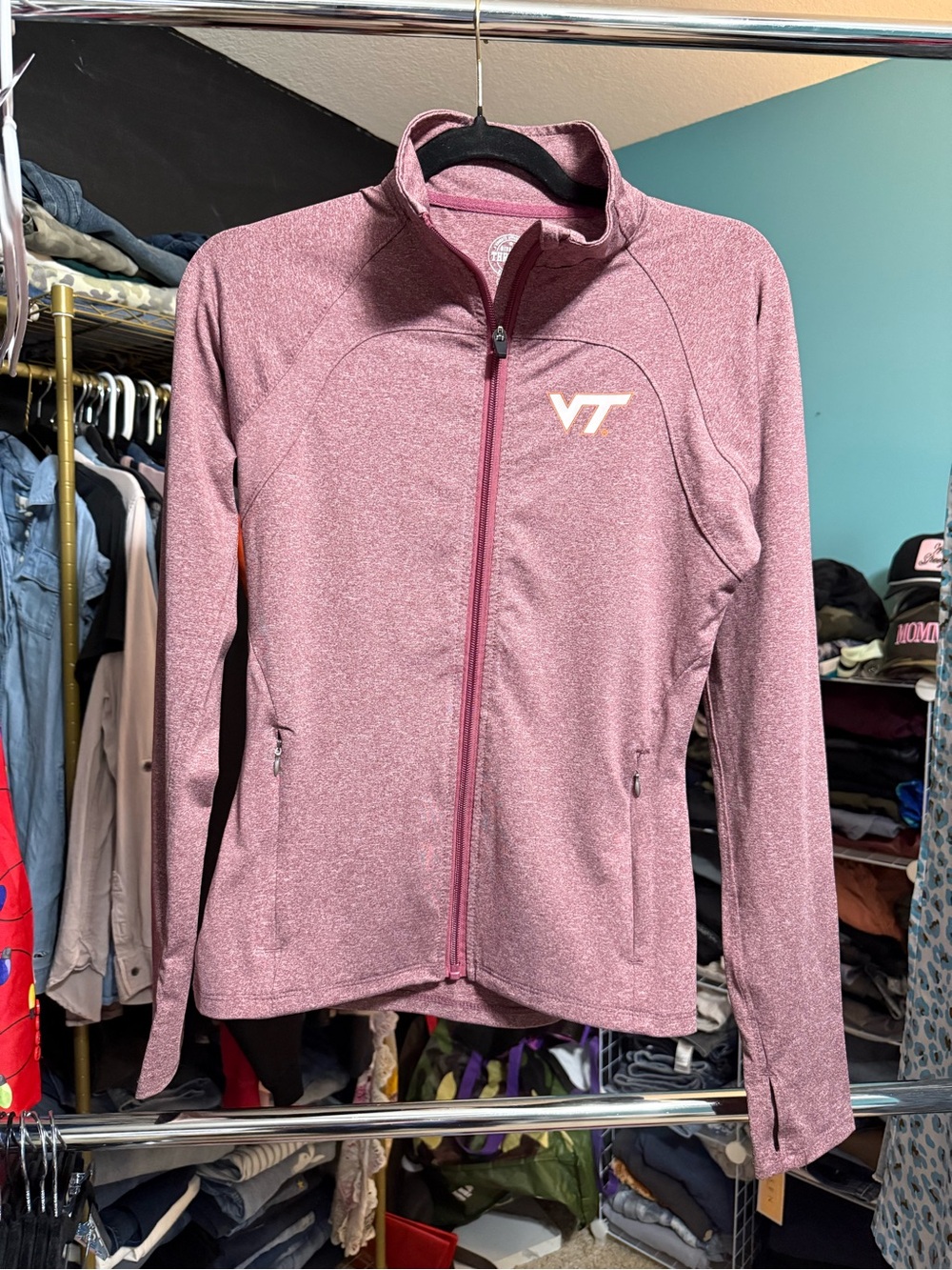 Virginia Tech Hokies Rivalry Threads 91 Full Zip Performance Jacket - Picture 6 of 7
